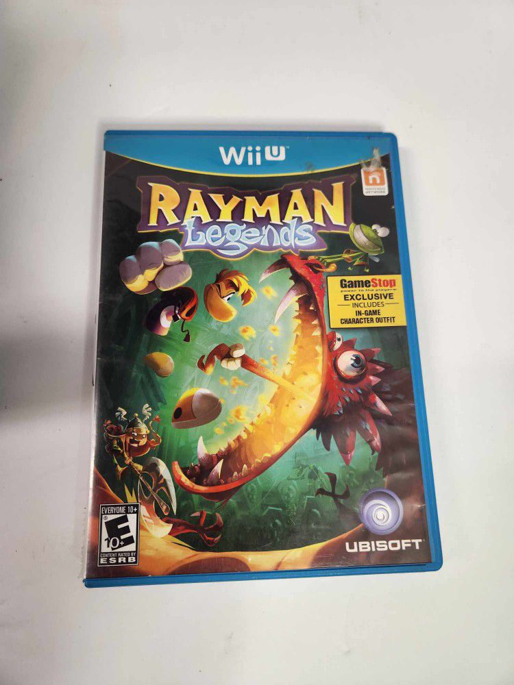 Rayman Legends Nintendo Wii U Complete CIB Video Game