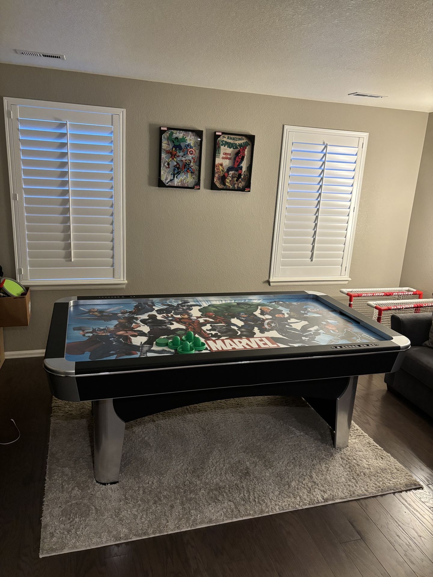 Marvels Air Hockey Table