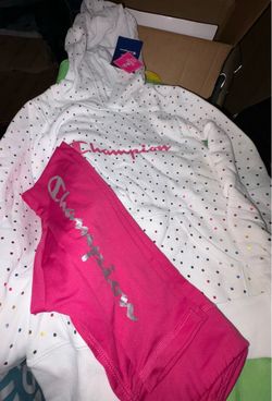 New girls size 8 hoody and stretch legging set