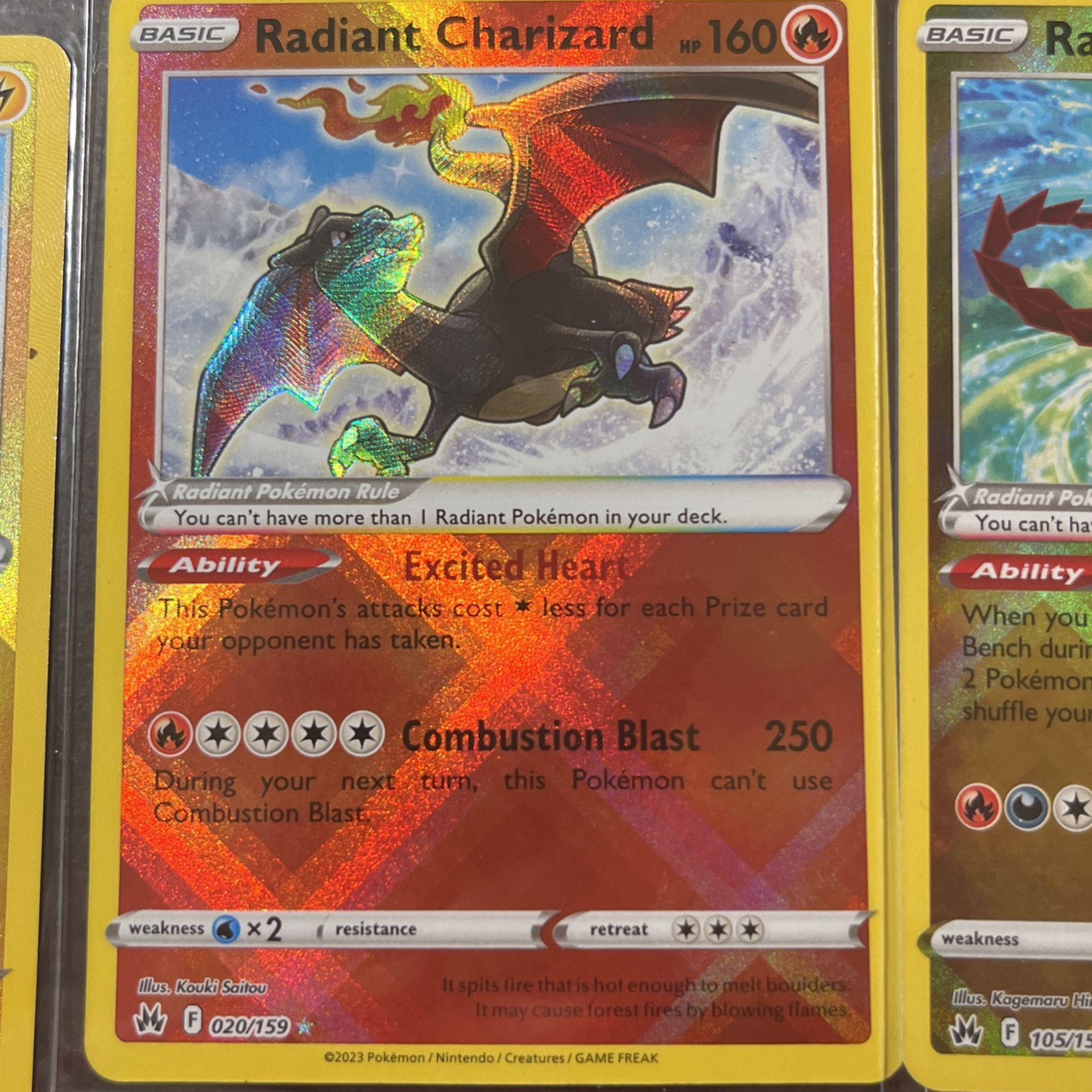 Radiant Pokemon Cards