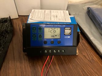 12V/24V PWM solar charge controller