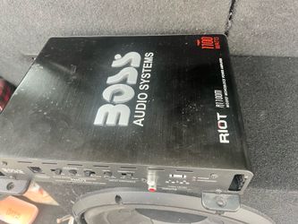 Pioneer speakers 12s plus 1100watt amp $200