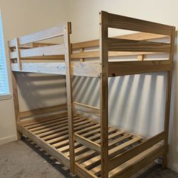 IKEA Bunk Bed /2 Twin Mattress 