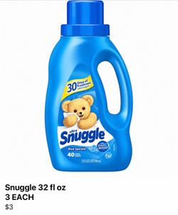 Snuggle fabric softener