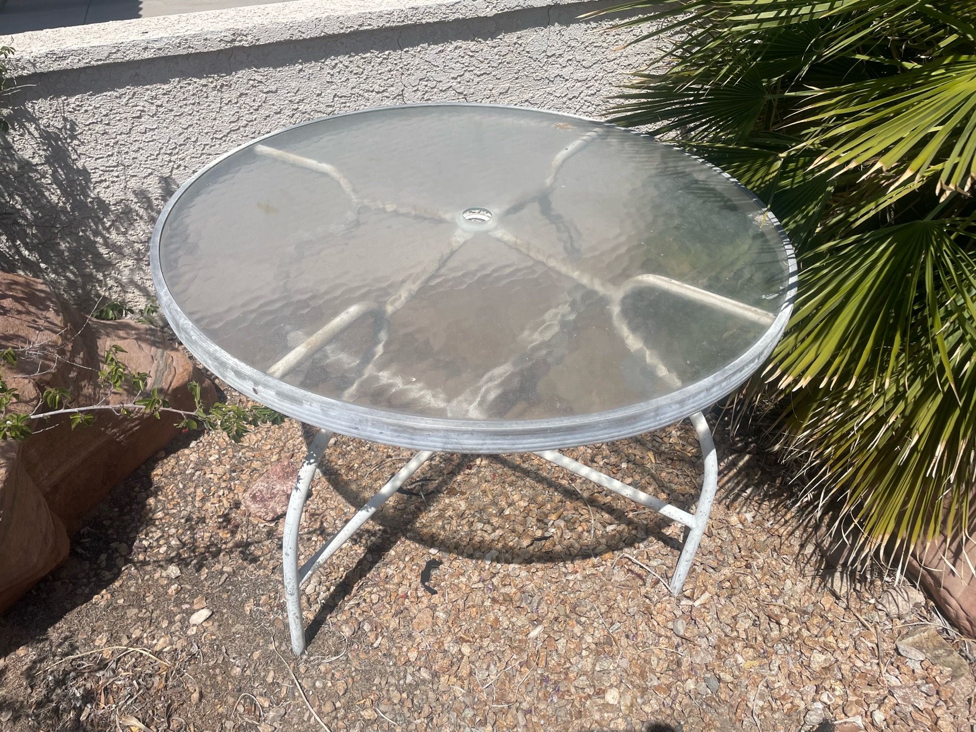 42 inch outdoor patio deck table