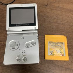 Nintendo Gameboy Advance Sp & Special Pikachu
