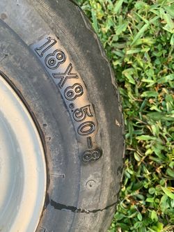 Three Yamaha golf cart used tires￼