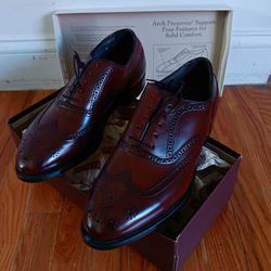 Arch Preserver Leather Shoes  - Size 9