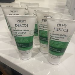 Vichy Dercos 350 Ml Anti Dandruff Shampoo 7 Day Sample Pack Of 7 New