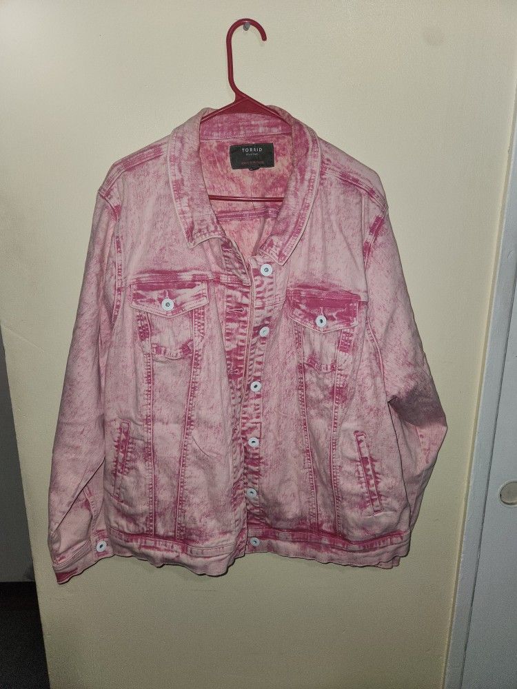 Plus Size Jean Jacket