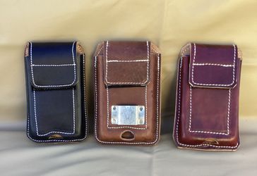 100% Leather Black, Chocolate, Army Tan Colors