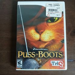 Puss In Boots Wii