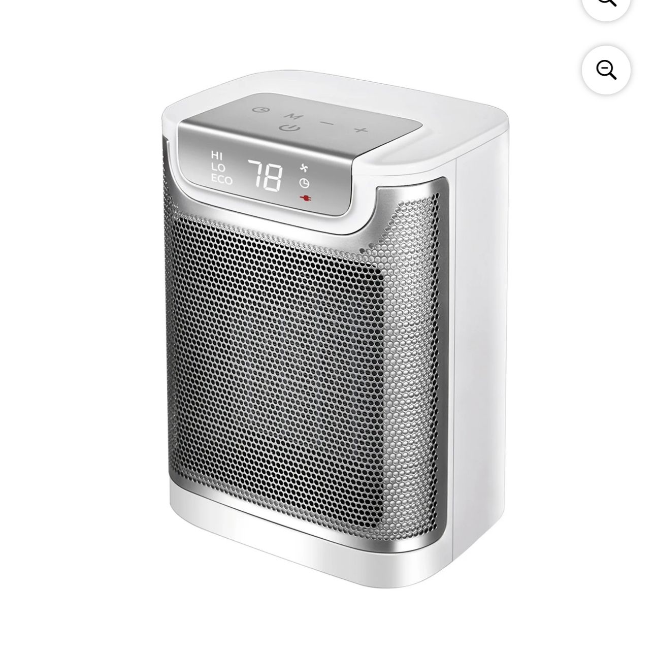 Soleil 1500W Ceramic Fan-Force Electric Space Heater