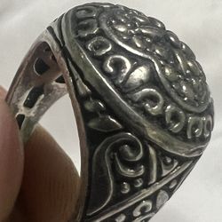 Navajo Size 7 Sterling Silver Ring 