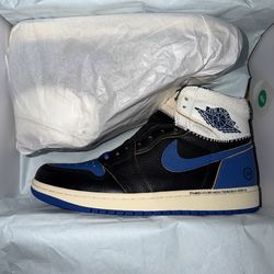 Jordan 1 Union Fragment Black Navy Royal size 9