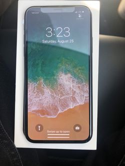 iPhone X 256gb Unlocked Sim-Free Space Gray!