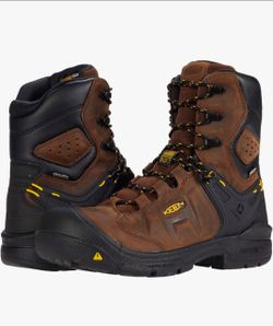 7.5 KEEN Utility Dover 8" 600G WP Work Boots Size 7.5D