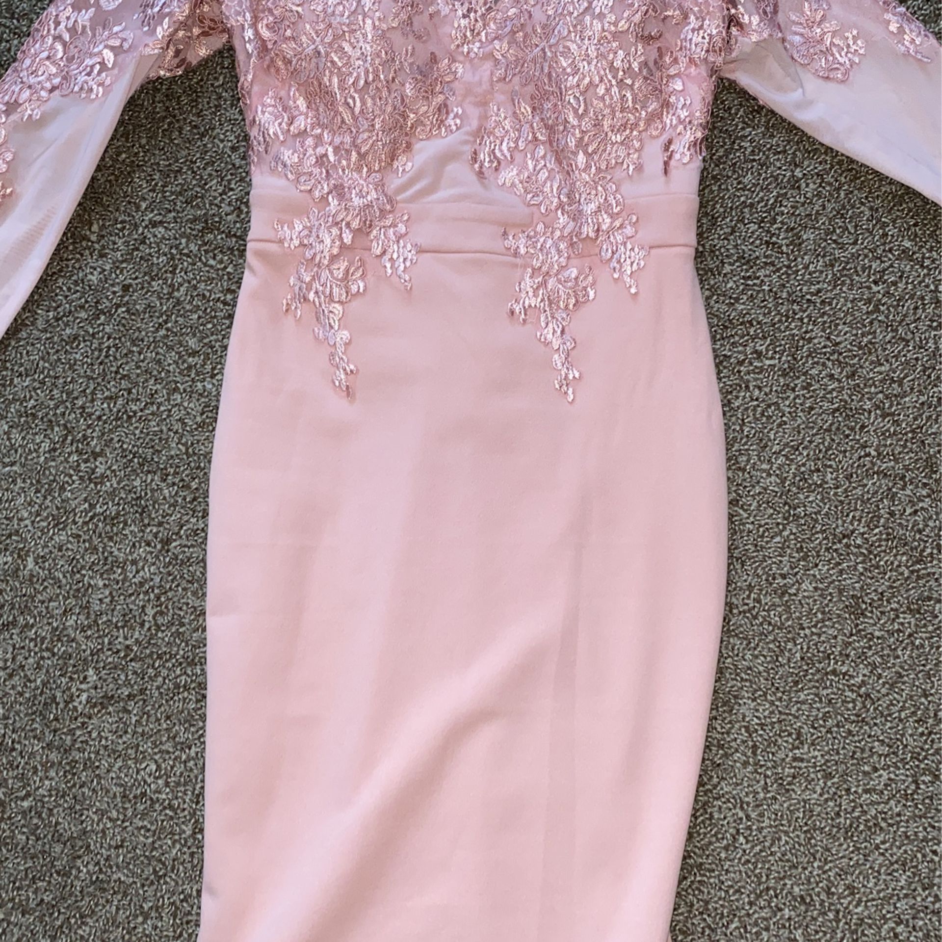 Pink Mermaid Dress 