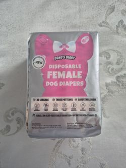 Disposable female dog diapers 10pcs Small