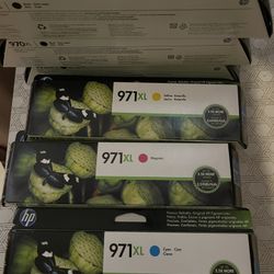 HP 971 Xl Ink Cartridges