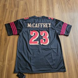 49ers 4x 5x McCaffrey Purdy Warner Rivalry Jerseys $90ea Firm 4x 5x