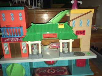 Imaginex tmnt china town play set talks