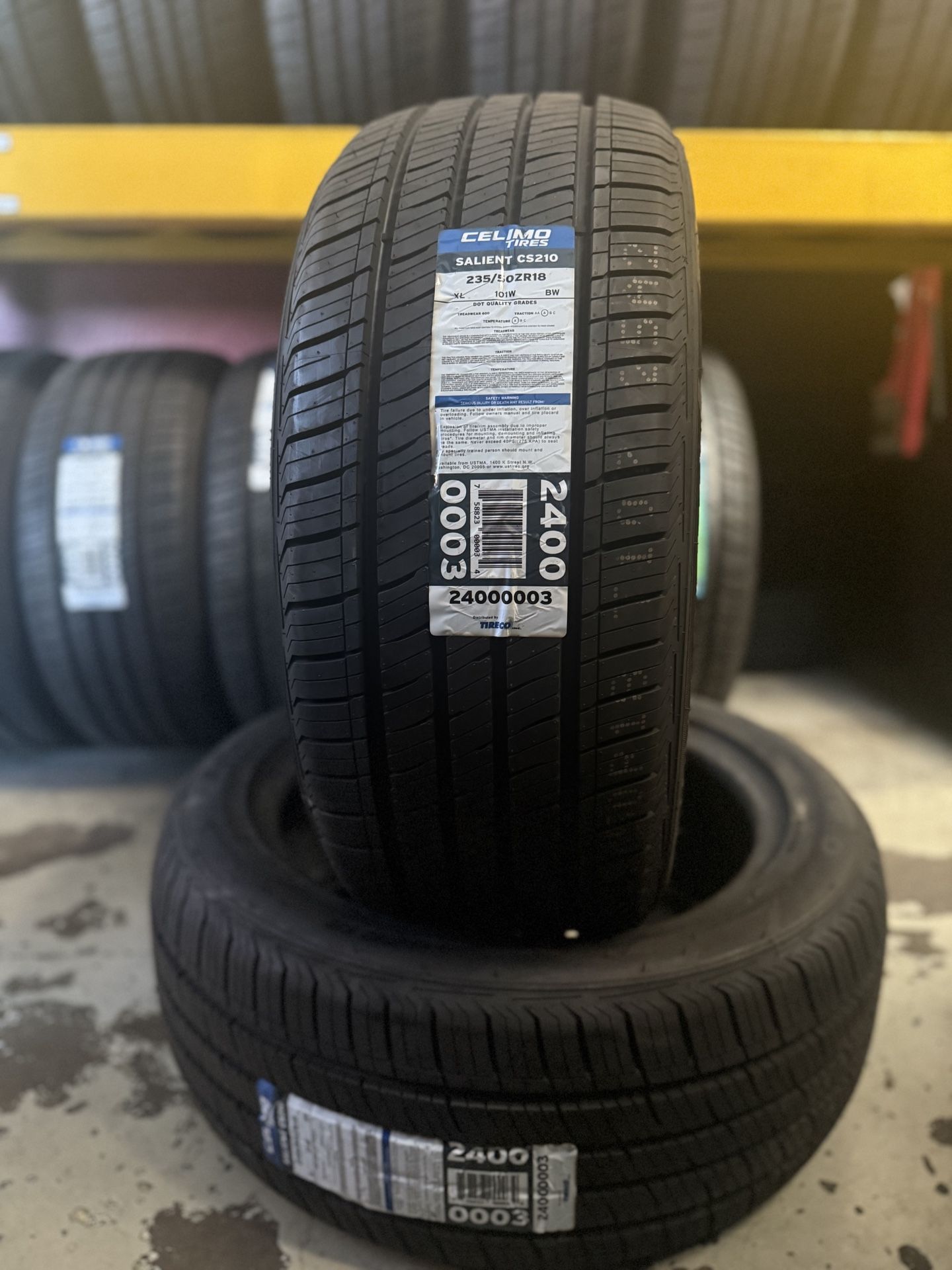 New Tires Pair 235/50 R18