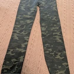 NWT- Camo Spanx Leggings