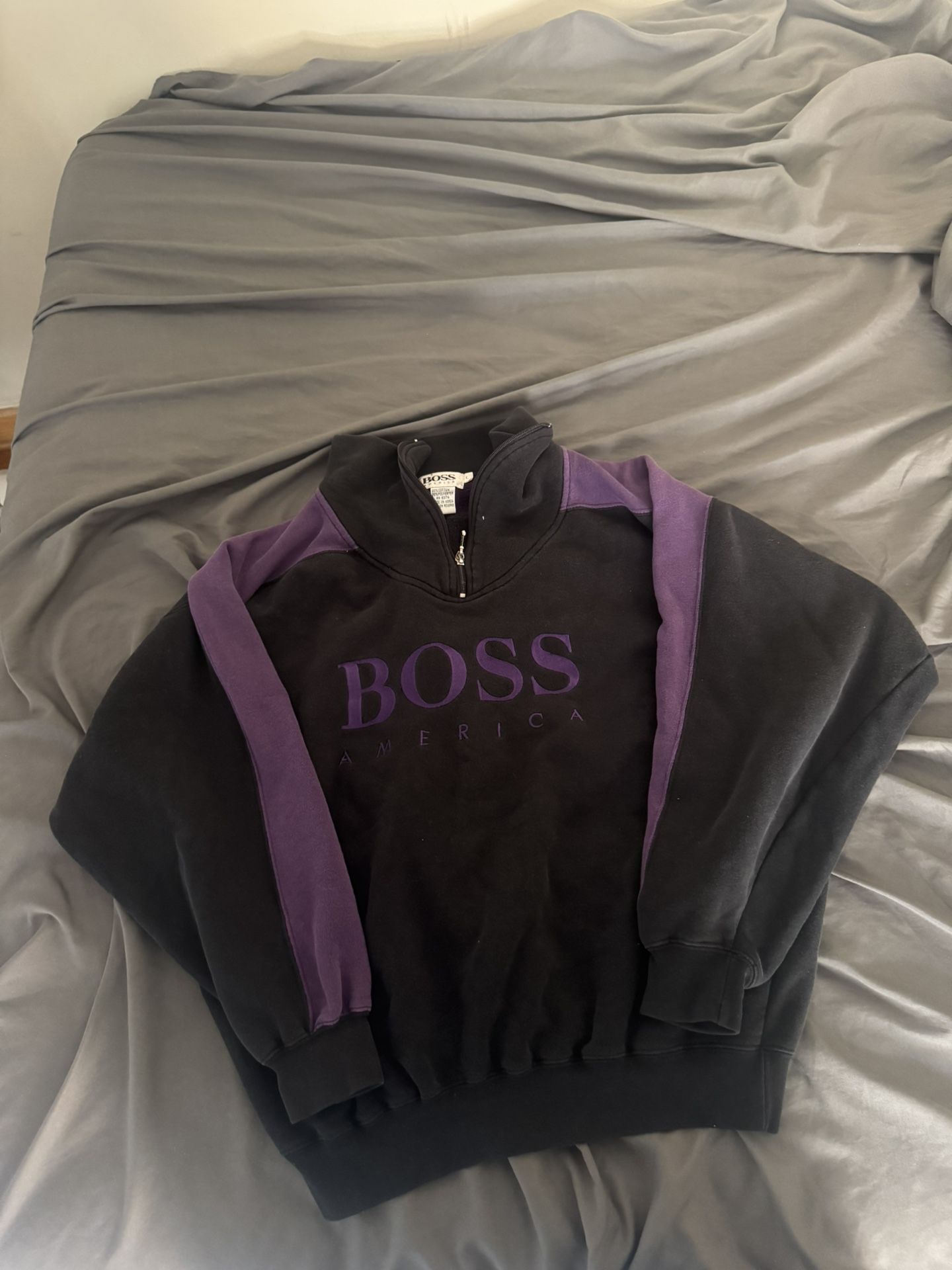 Vintage Boss Sweatshirt Size Large (Fits Small)