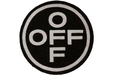 Off White Door Mat / Rug 