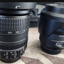 Nikon 18-200mm + Sigma 35mm 1.6