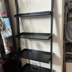 Black Ladder Shelf