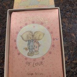 Mini 1974 Precious Moments Hallmark Mini Book