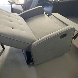 Mid Century Loveseat Recliner 
