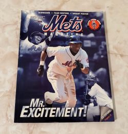 Limited Edition MLB New York Mets Magazine 2007 Jose Reyes w David Wright Poster