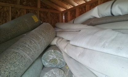 Carpet and ped 10 wide and 12 long