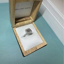 BRAND NEW - 2.7ct Cushion Cut Engagement Ring 60% OFF