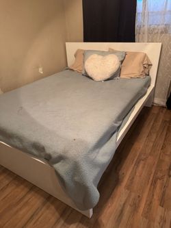 Dressor and full bed frame