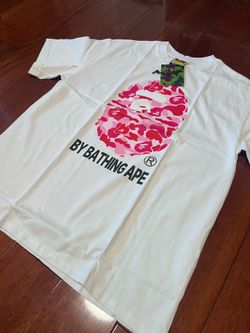Bape Shirt- White and Valentine