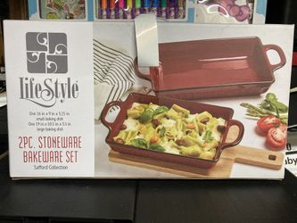 Stoneware Bakeware Set