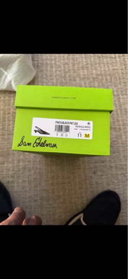 Sam Edelman Finch Black Patent Leather Heels