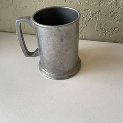 Vintage Things Remembered Pewter Beer Stein Mug Cup