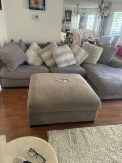 Couch With Ottoman