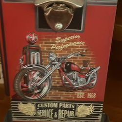 Motorcycle Bottle Opener