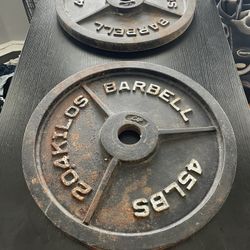 45 Pound Plate