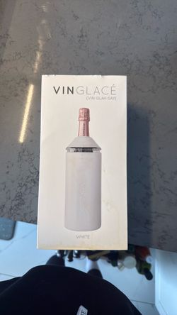 Vinglacé Wine Bottle Chiller – White