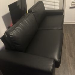 Leather Couch 