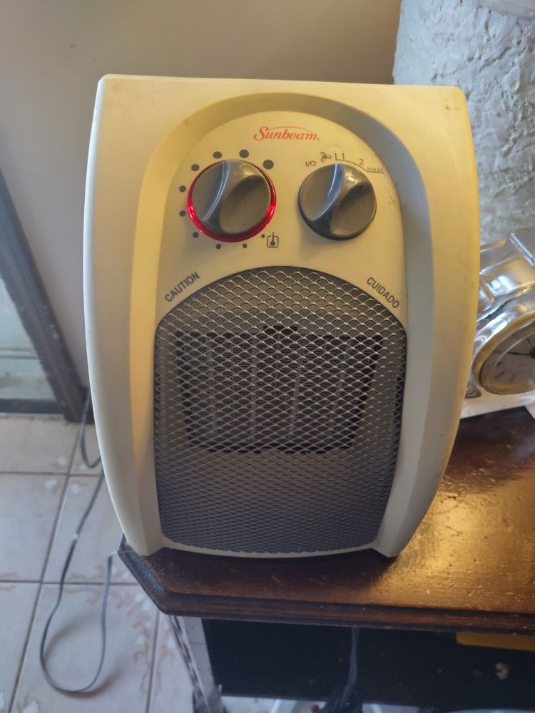  Electric ⚡ Space Heater Sunbeam Heat 🔥