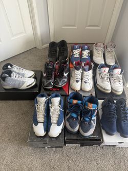Jordan Nike Sneaker Lot Used/Worn Collection Shoes