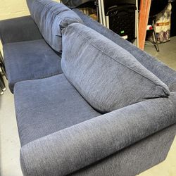 Blue Couch Sleep Sofa 